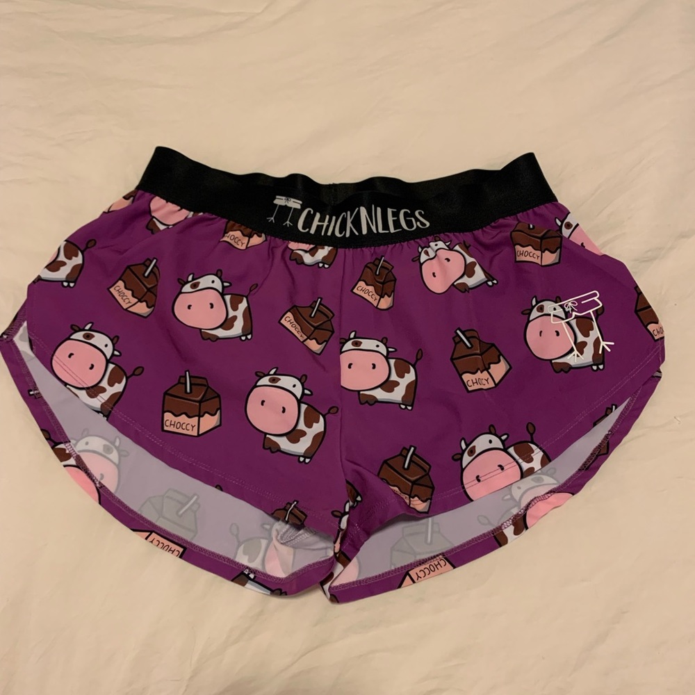 Chicken legs running shorts